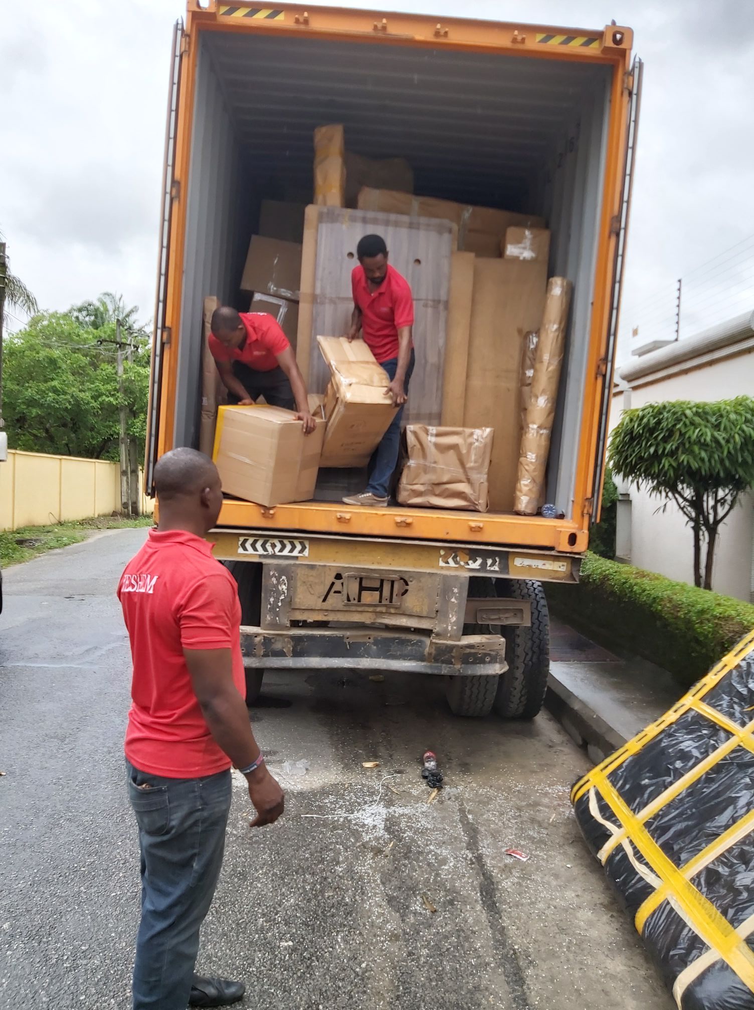 truck for delivery